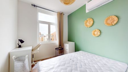 SAINTE ANNE C Colocation 4 chambres à Lille - Photo 2