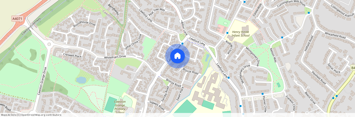 Devonshire Close, Cawston, Rugby