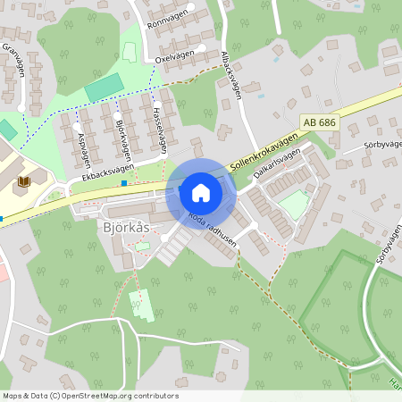 Värmdö, Djurö, Stockholm, Björkåsvägen 1