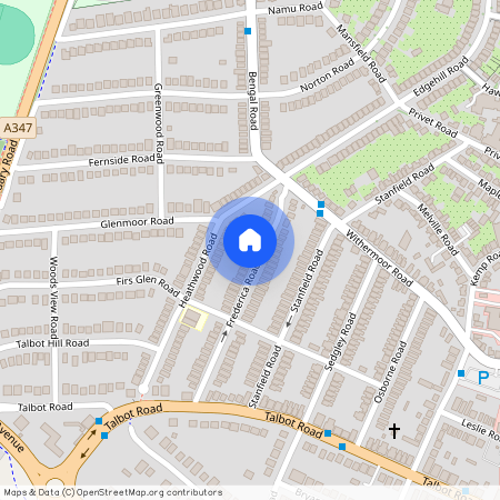 Frederica Road, Bounemouth BH9