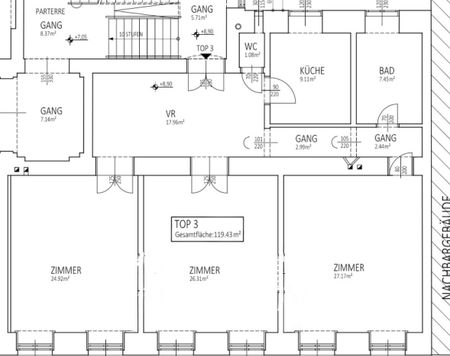 Rarität im Servitenviertel – Stilvolle 3-Zimmer-Altbauwohnung mit Charme - Foto 2