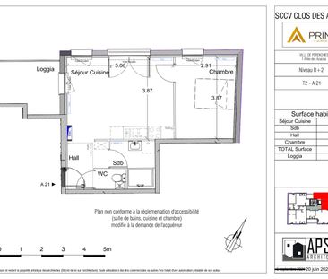Location Appartement 2 pièces 38m² PERENCHIES 59840 - Photo 2