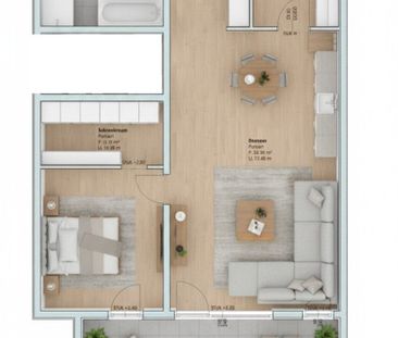 Neuwertige 2-Zimmer-Wohnung mit Garten in Linz/Ebelsberg – Ihr perf... - Photo 4