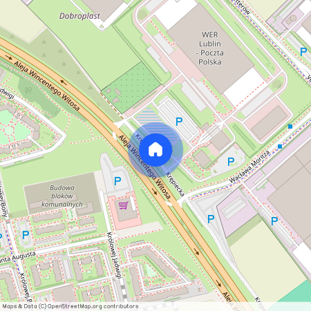 ul. Krępiecka, Felin, Lublin, lubelskie