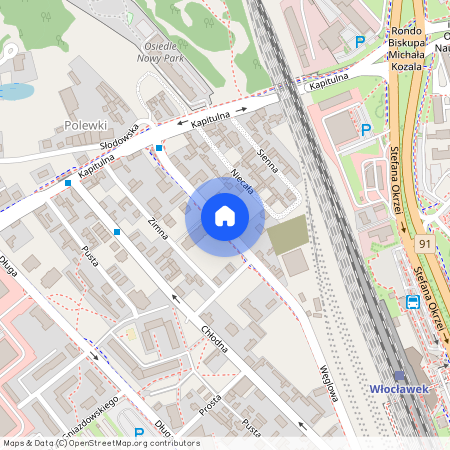 ul. Miła, Włocławek, kujawsko-pomorskie