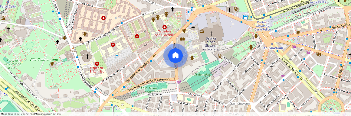 Via dei Laterani, 49602, Roma