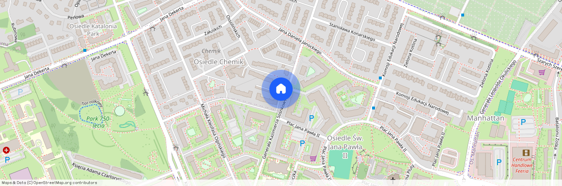 ul. gen. Kazimierza Sosnkowskiego, Górczyn, Gorzów Wielkopolski, lubuskie