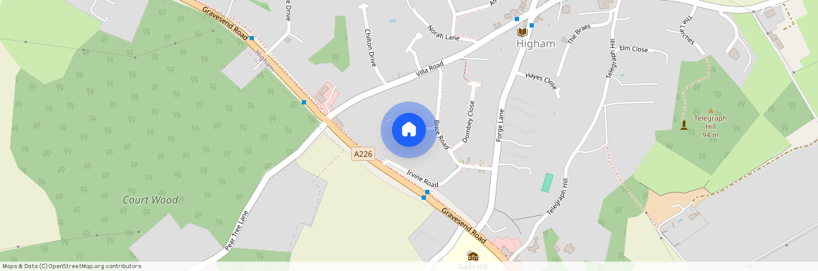 Peggoty Close, Higham, Rochester, ME3