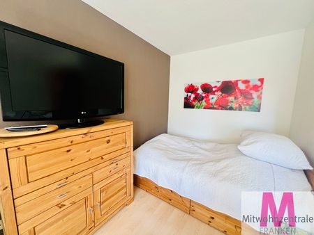 Hochwertig möblierte, großzügige 1-Zimmerwohnung mit Balkon - Foto 5