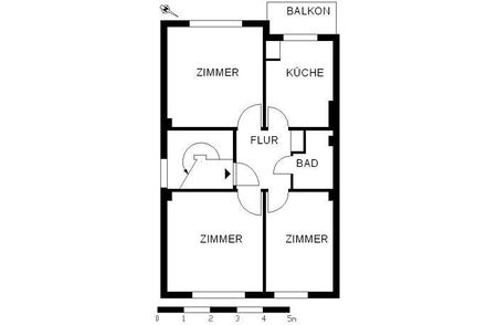 Gemütliche 3-Zimmer-Wohnung mit Balkon - Photo 5