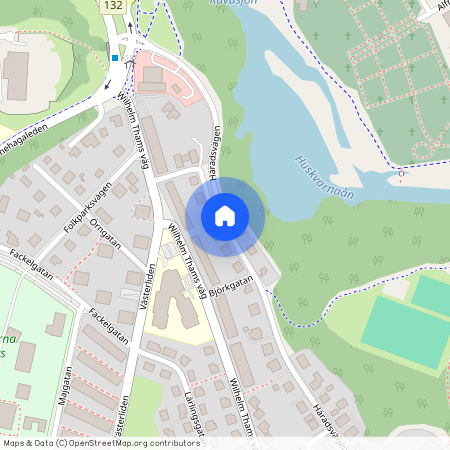 Häradsvägen, Huskvarna