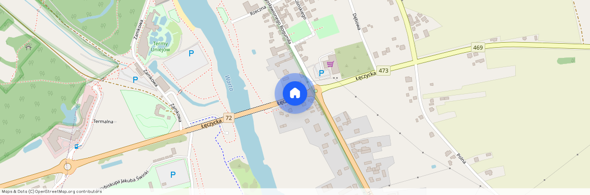 Długa, Poddębicki (pow.), Uniejów (gm.), Uniejów