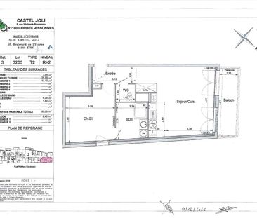 location Appartement T2 DE 50.55m² À CORBEIL ESSONNES - Photo 3
