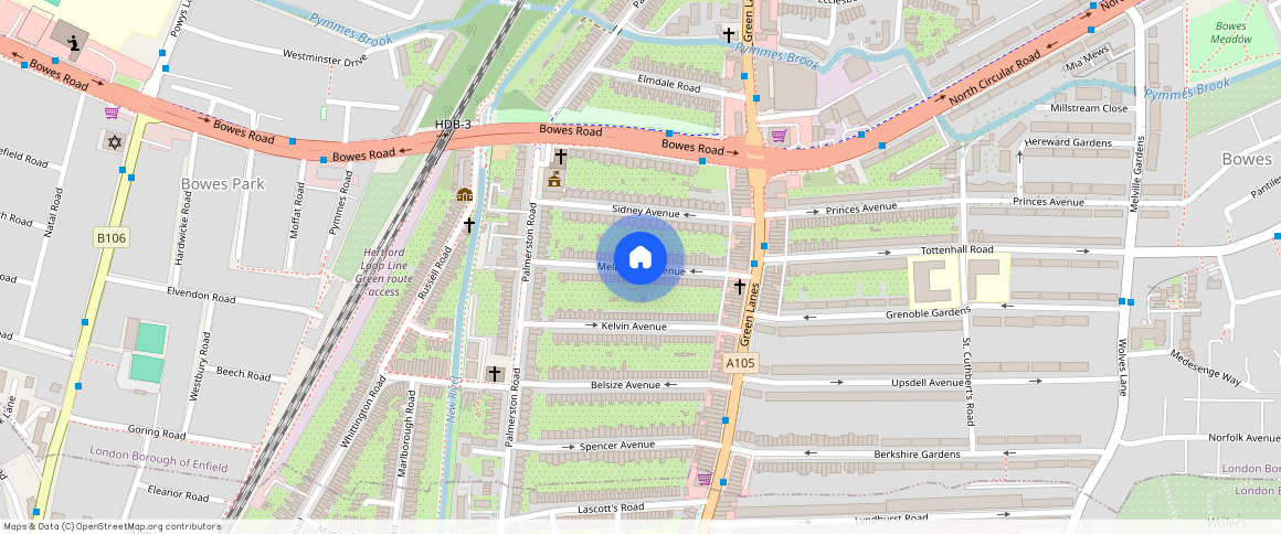 Melbourne Avenue, London, N13