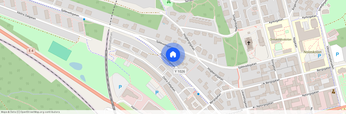 Valhalla, Örnsköldsviks distrikt, Västernorrland, Örnsköldsgatan 20