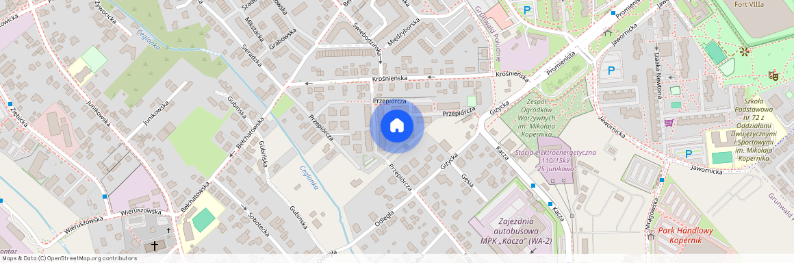 Przepiórcza 31A, Poznań, Grunwald