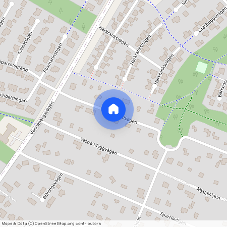 Västra Knottvägen, Åhus