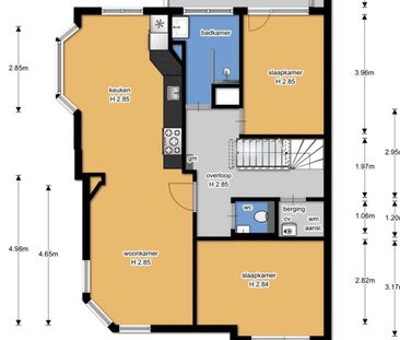 Appartement te huur: Vlierboomstraat 407 2564 JC Den Haag - Foto 5