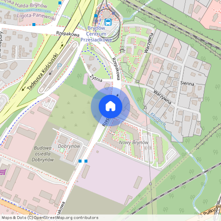 ul. Rzepakowa, Piotrowice-Ochojec, Katowice, śląskie