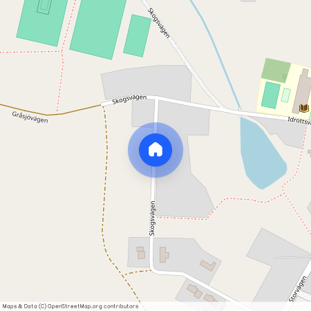 Skogsvägen, Tvärålund