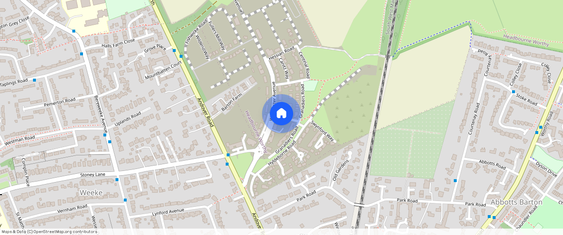 Grenadiers Road, Winchester