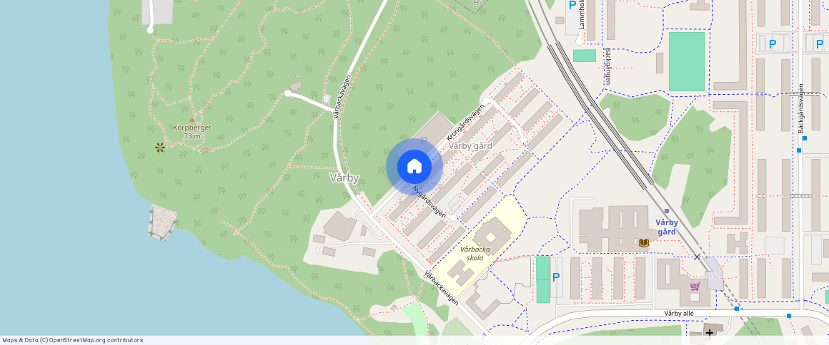 Nygårsvägen, Vårby