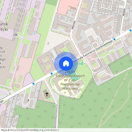 ul. gen. Kazimierza Sosnkowskiego, Mińsk Mazowiecki, miński, mazowieckie