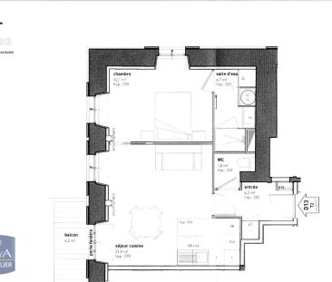 Appartement à louer 2 pièces 44.8m² - Photo 1