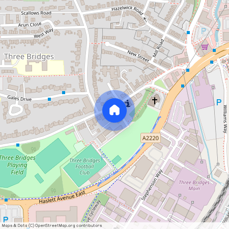 Three Bridges Road, Crawley, RH10
