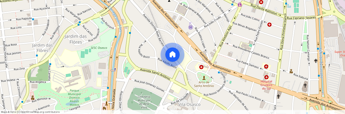 Avenida Dionysia Alves Barreto, Vila Osasco, Osasco