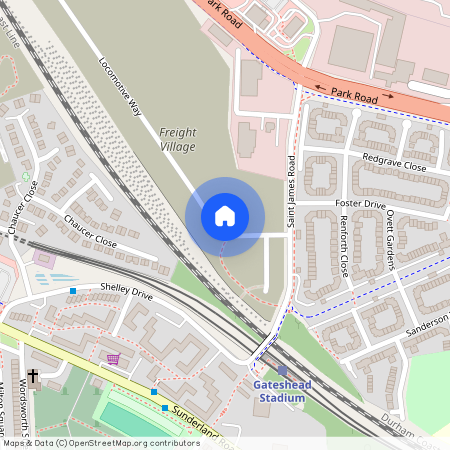 at Freight Village, 37 Grand Central Way NE8