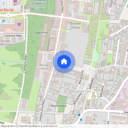 ul. dr. Jana Piltza, Kobierzyn, Dębniki, Kraków, małopolskie