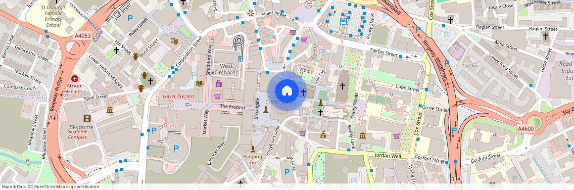 Trinity Walk, Broadgate, Coventry, West Midlands, CV1