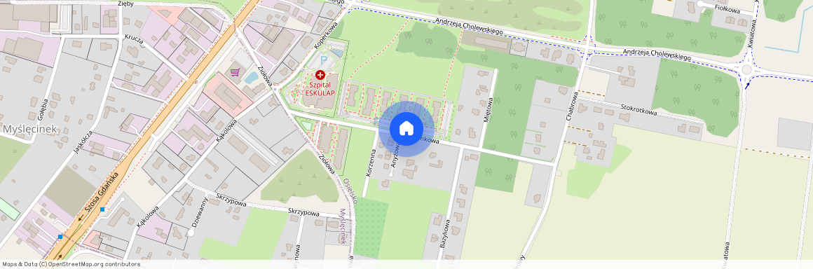 ul. Tymiankowa, Osielsko, Osielsko, bydgoski, kujawsko-pomorskie