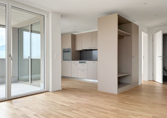 Wohnüberbauung DOMUM Buchrain | Mehrgenerationenhaus mit Siedlungscoach, Fitnessstudio und vielem mehr - Foto 1