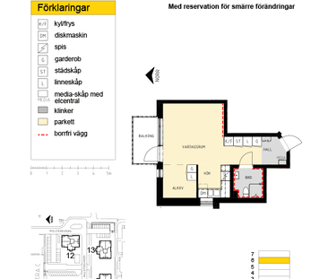 Rullstensvägen 15, våning 6 - Foto 3