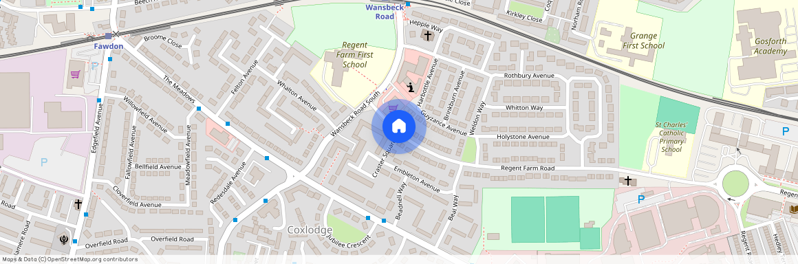 Craster Square, Regent Farm