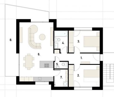 3.5 Zimmer, 100 m² - Photo 5