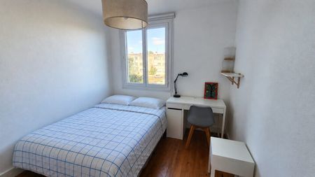 Chambre en colocation 10m² - Rue Mauvoisin - Location Appartement nantes : 61.05 m2 - Photo 4