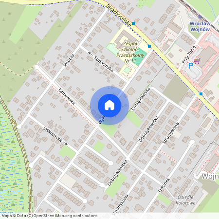 ul. Wykładowa, Wojnów, Psie Pole, Wrocław, dolnośląskie