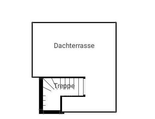 Penthouse mit Dachterrasse (2 Zi., EBK, modernisiert) - Foto 1