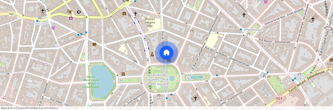 Rue de Pavie, 1, 5, 1000, Bruxelles