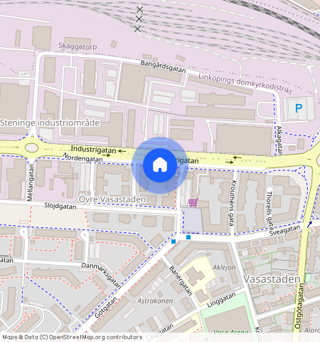 Vasastaden, Linköping, Östergötland, Nordengatan 25