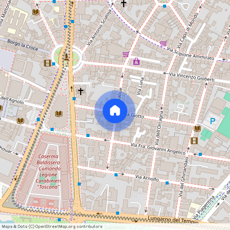 Via Cimabue, Florence, Tuscany 50136