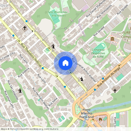 Rua Joinville, 266, Blumenau, Blumenau - SC, 89035-200, Brazil