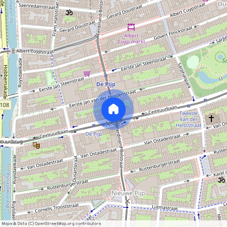 Oude Pijp, 1072 LR, Ferdinand Bolstraat, Amsterdam