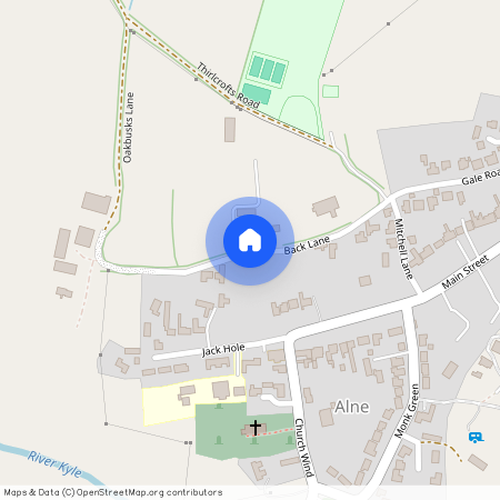 Alder House, Back Lane, Alne, York, YO61