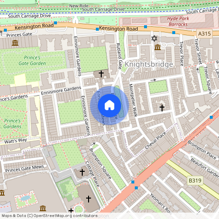 Rutland Gate, Knightsbridge, London