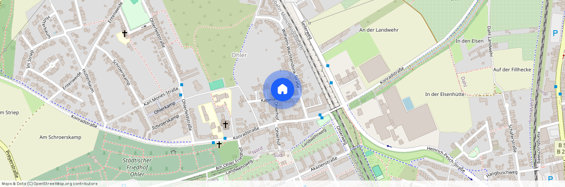 Kapellenweg 8, Severní Porýní-Vestfálsko