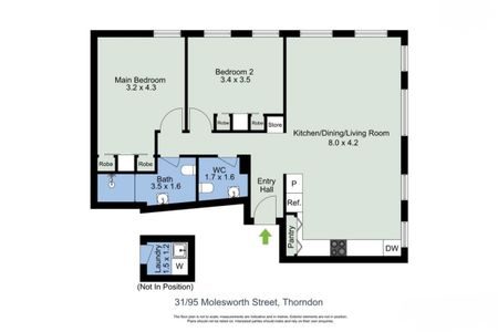 Spacious Thorndon Apartment with Harbour Views High Stud & Modern Living - Photo 4